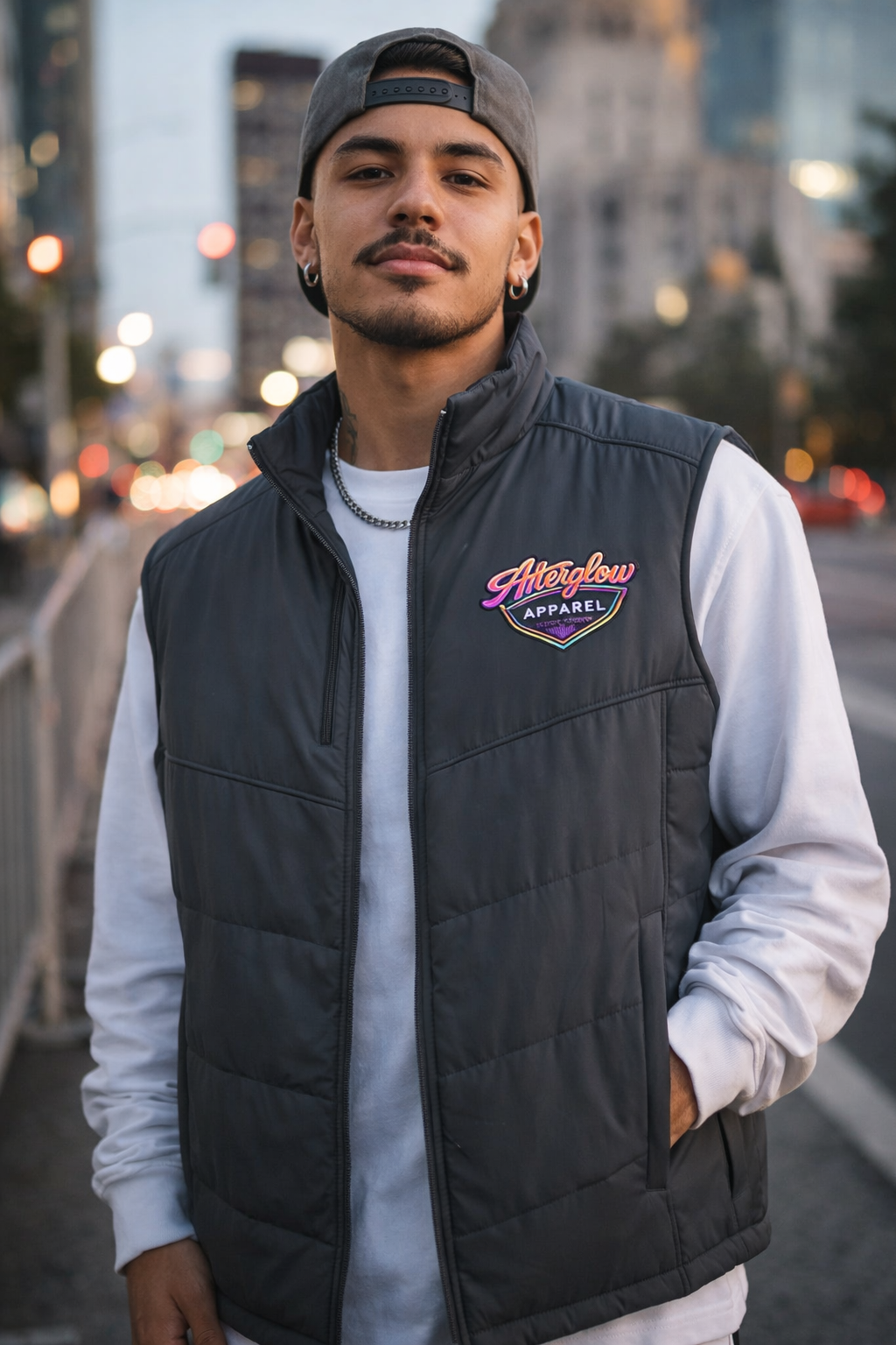 Port Authority Puffy Vest Afterglow Apparel