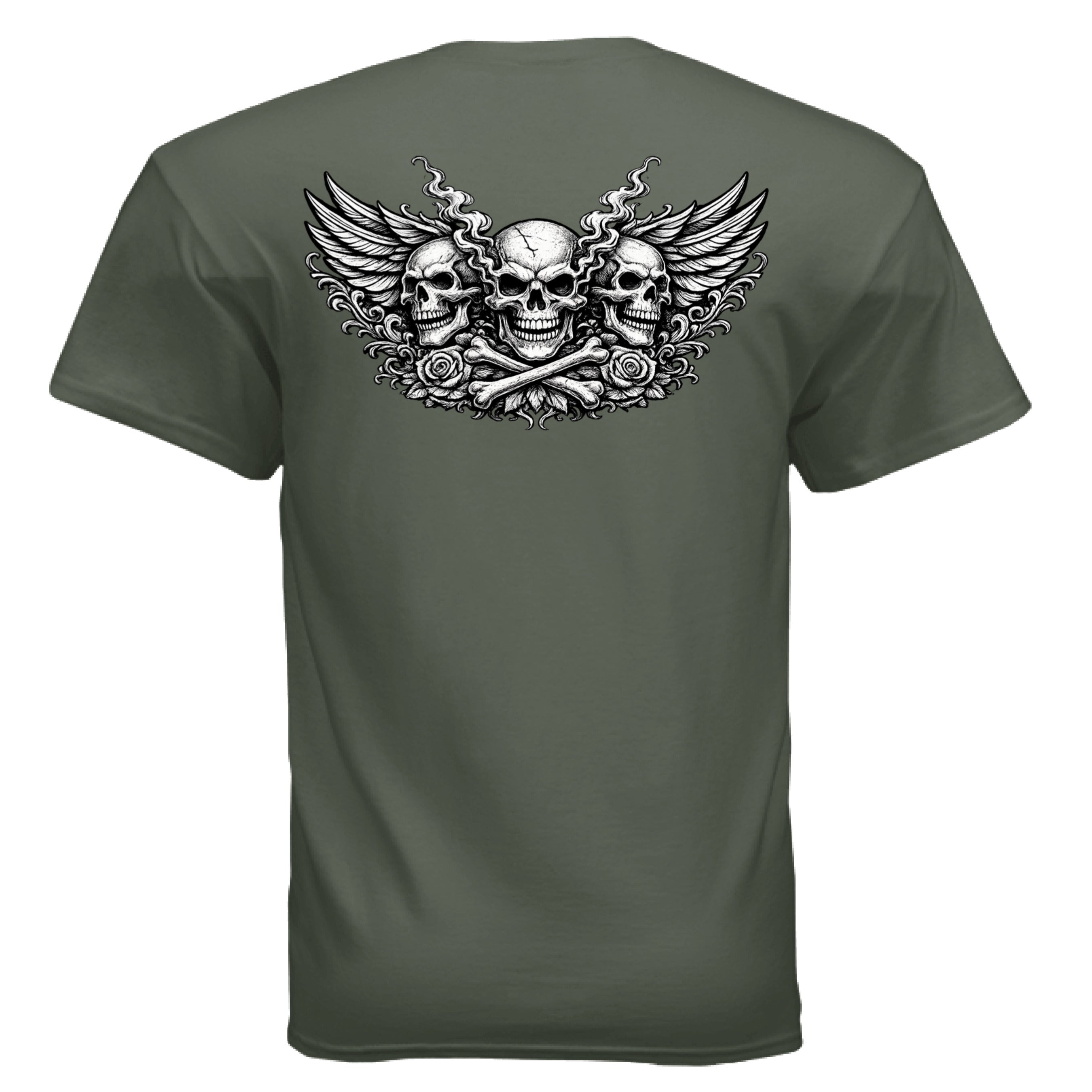 MILITARY GREEN - BACK