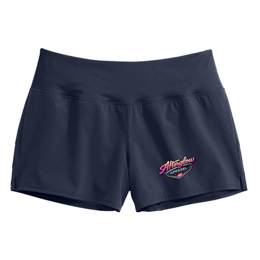 Afterglow Repeat Active Shorts in TrueNavy by Afterglow Apparel